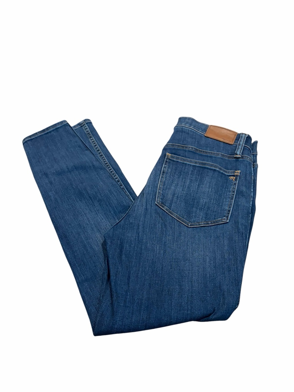 MADEWELL 10 inch high-rise skinny jeans